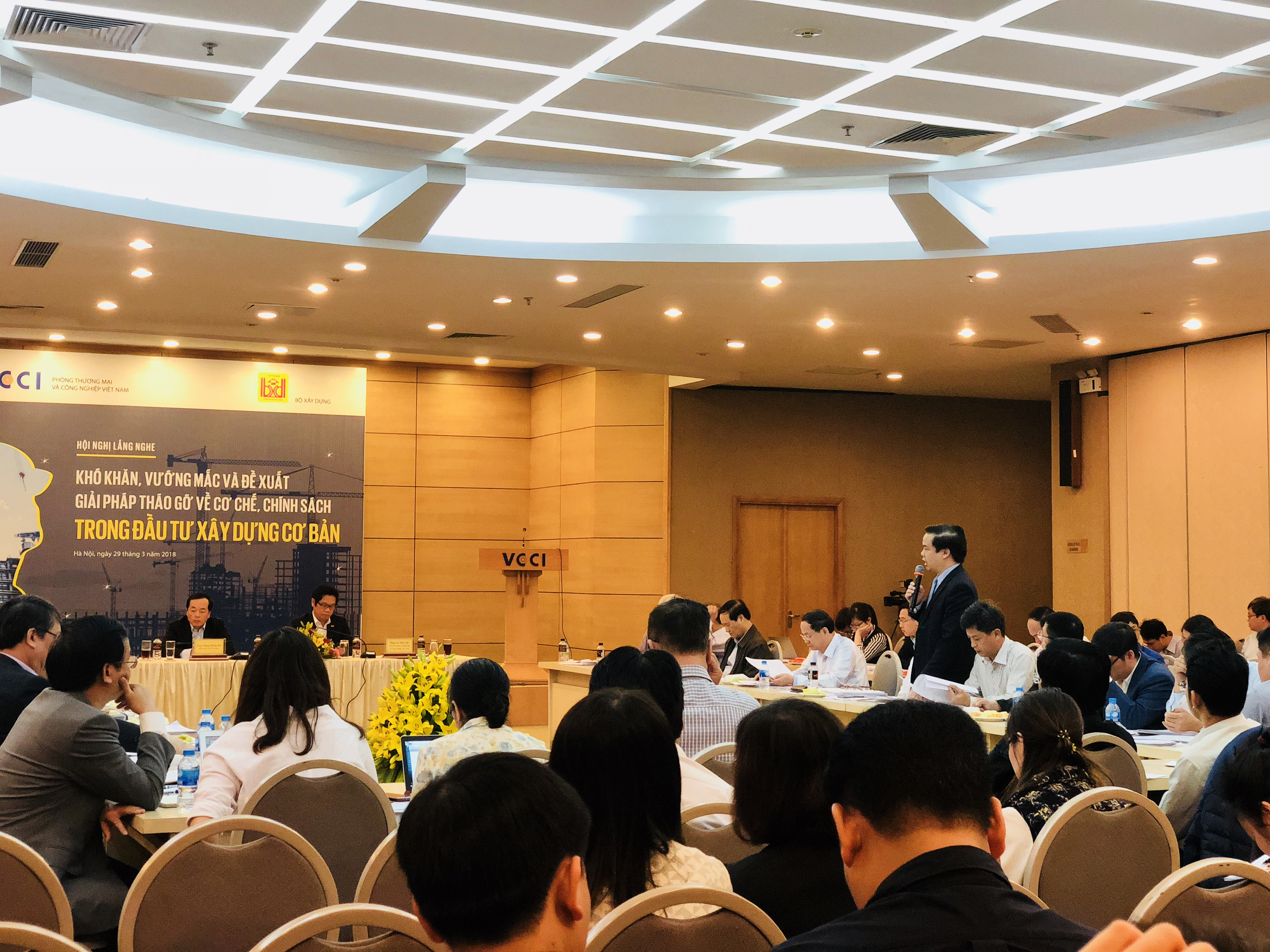 Tọa Đàm VCCI Lĩnh vực Xây Dựng (23/03/2018)
